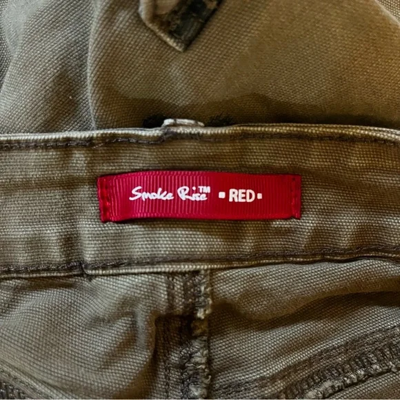 Smoke Rise NY | Cargo-Style Patterned Pants - Picture 11 of 12